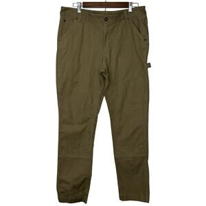 Filson Khaki Wide Leg Pants